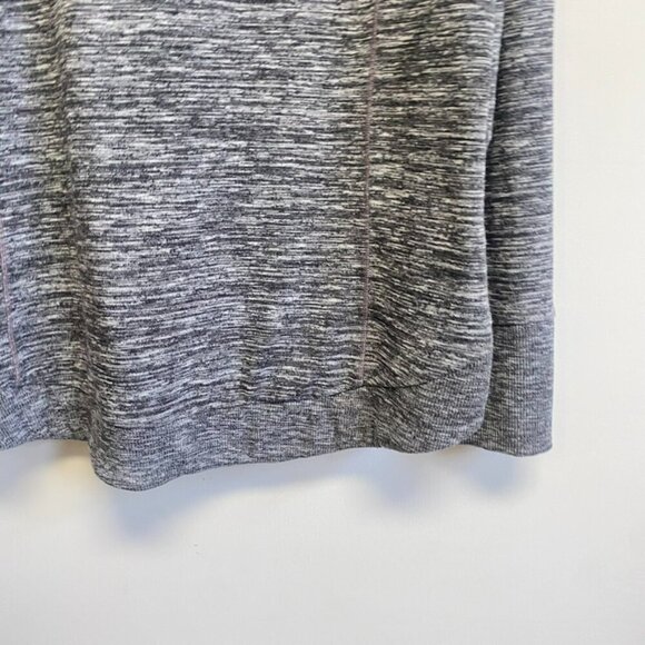 Athleta Heather Gray Techie Cowl Neck Sweatshirt - Picture 10 of 12